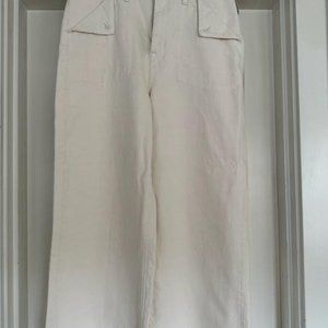 Gap Off White Wide Leg Pants